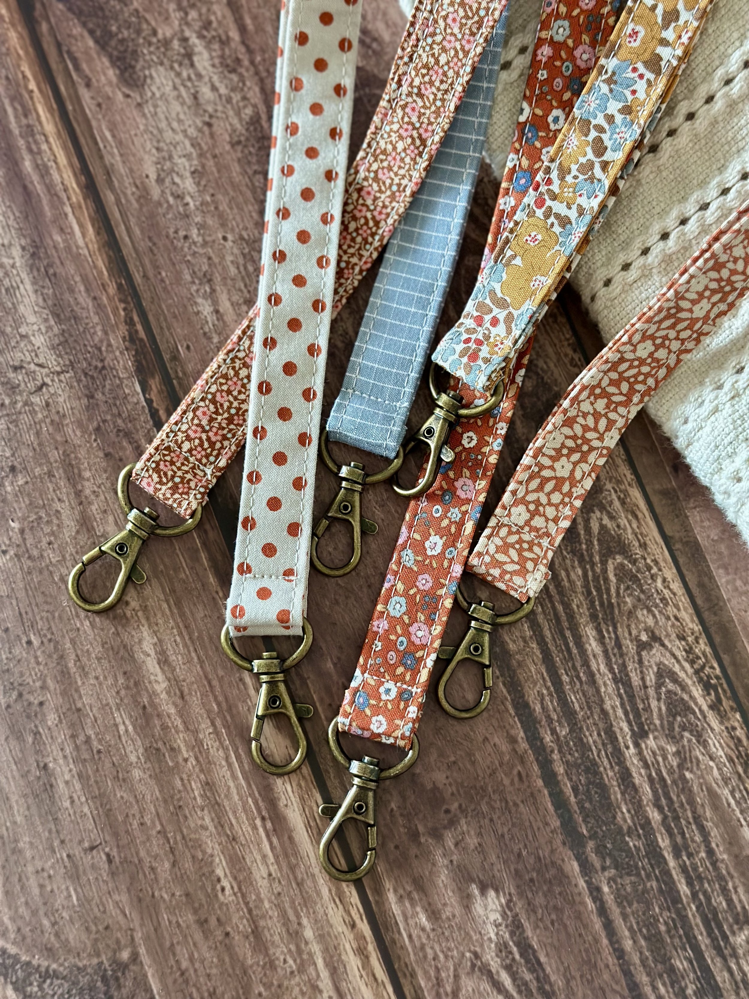 Autumn Tones Lanyard, 3/4 Inch