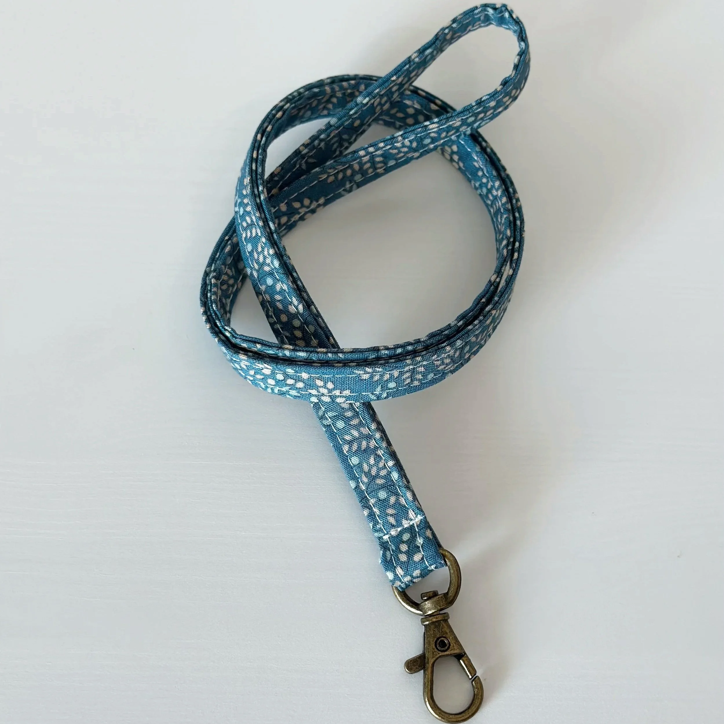 Summer Blues Lanyard, 1/2 Inch