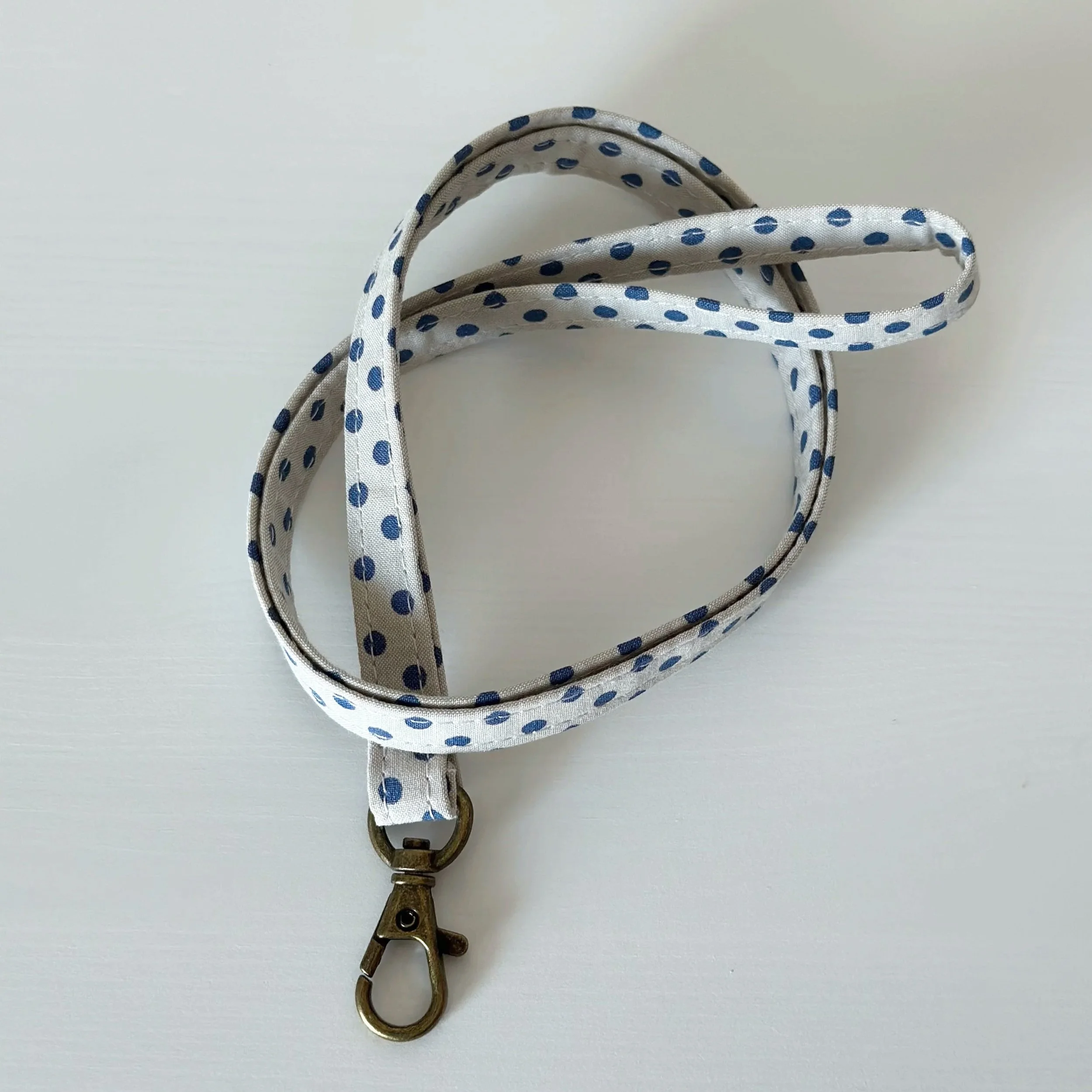 Summer Blues Lanyard, 1/2 Inch