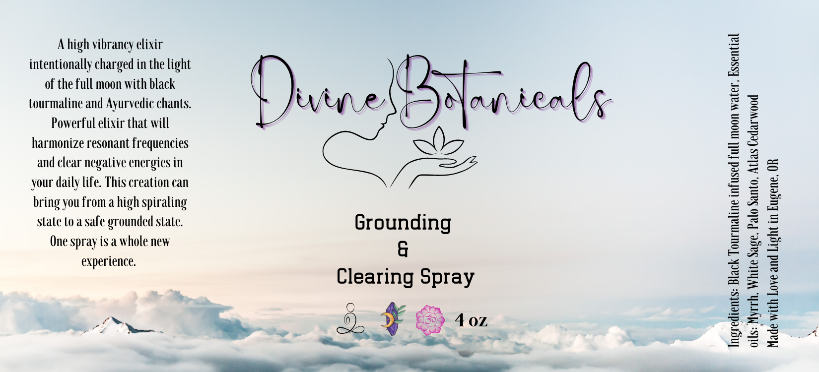 Divine Botanicals Ground & Clearing Spray