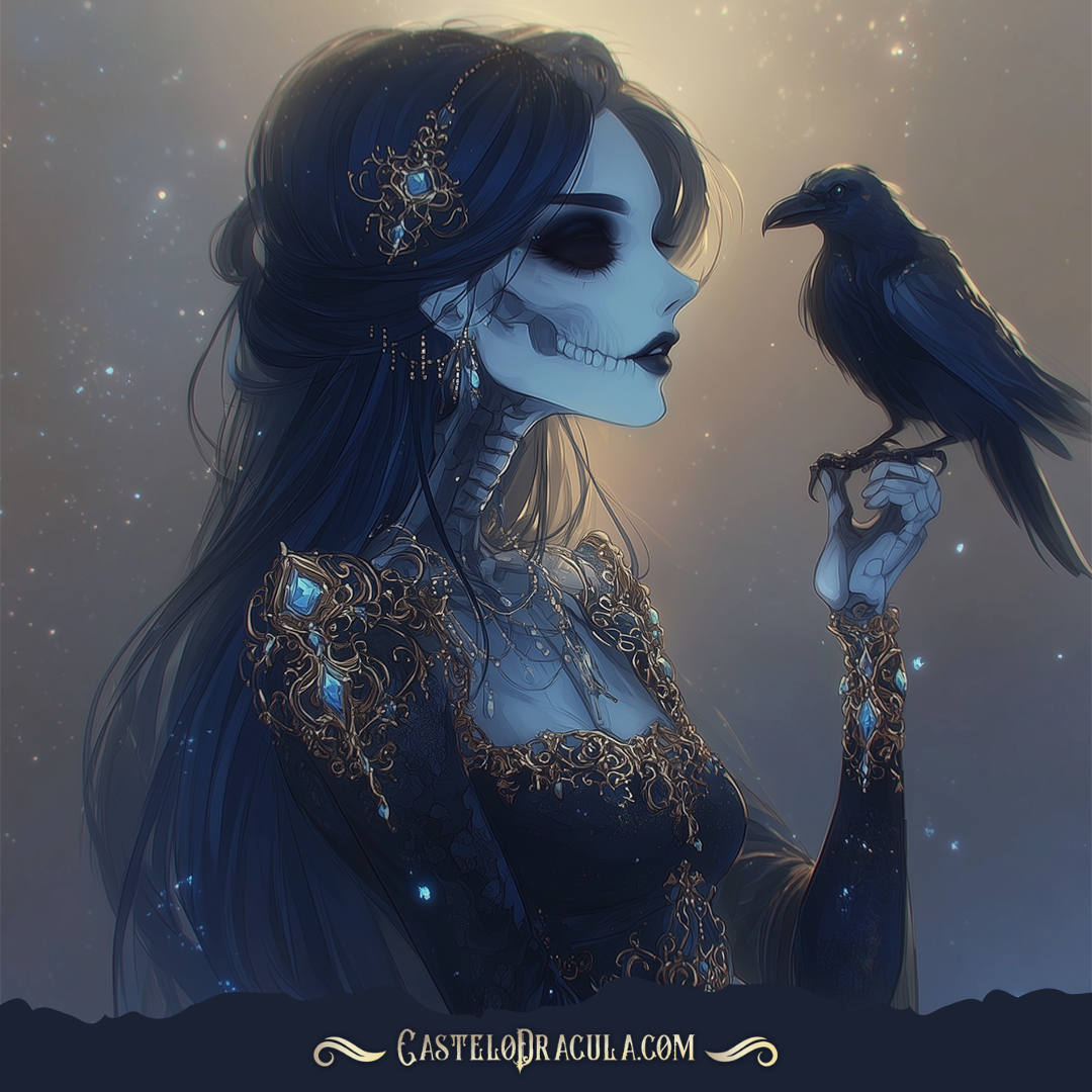 ⚜ Aurollie e o Corvo | Conto Morlírico