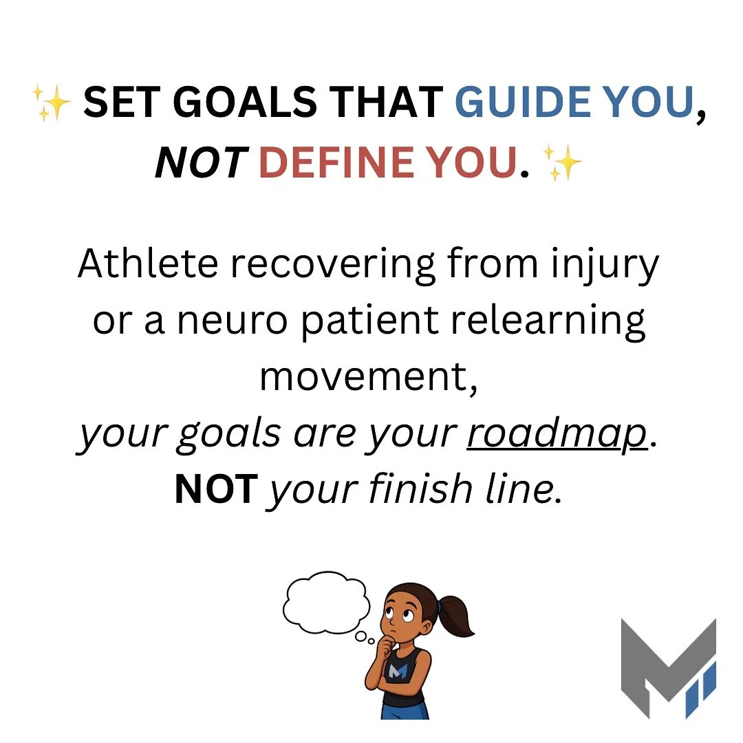 💡 I&rsquo;M BACK FROM A LITTLE VACATION BREAK WITH A GOAL REMINDER FOR MY PATIENTS WHO NEED TO HEAR THIS. 👏🏻

Every REP. Every STEP. Every SMALL WIN counts.

Whether you&rsquo;re rebuilding after an injury or retraining your brain after a neurolog