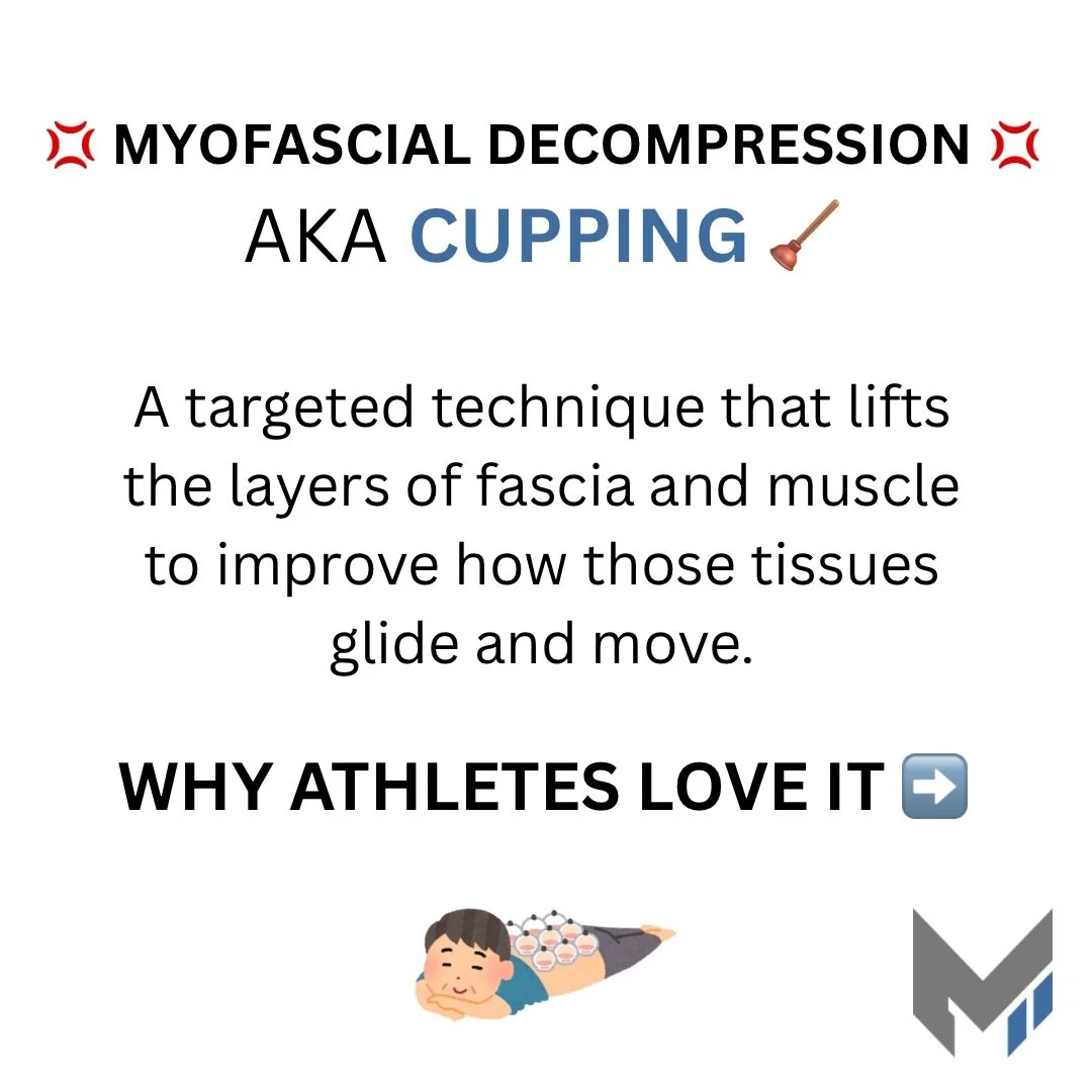 🤓 MFD aka CUPPING with movement &amp; LOAD 🪠
A little education about the red circles 🔴 that my athletes are addicted to. 🤭
It&rsquo;s more than just a quick-fix in the moment though! I love to use this modality to help ⬇️ pain ⬆️ improve flexibi