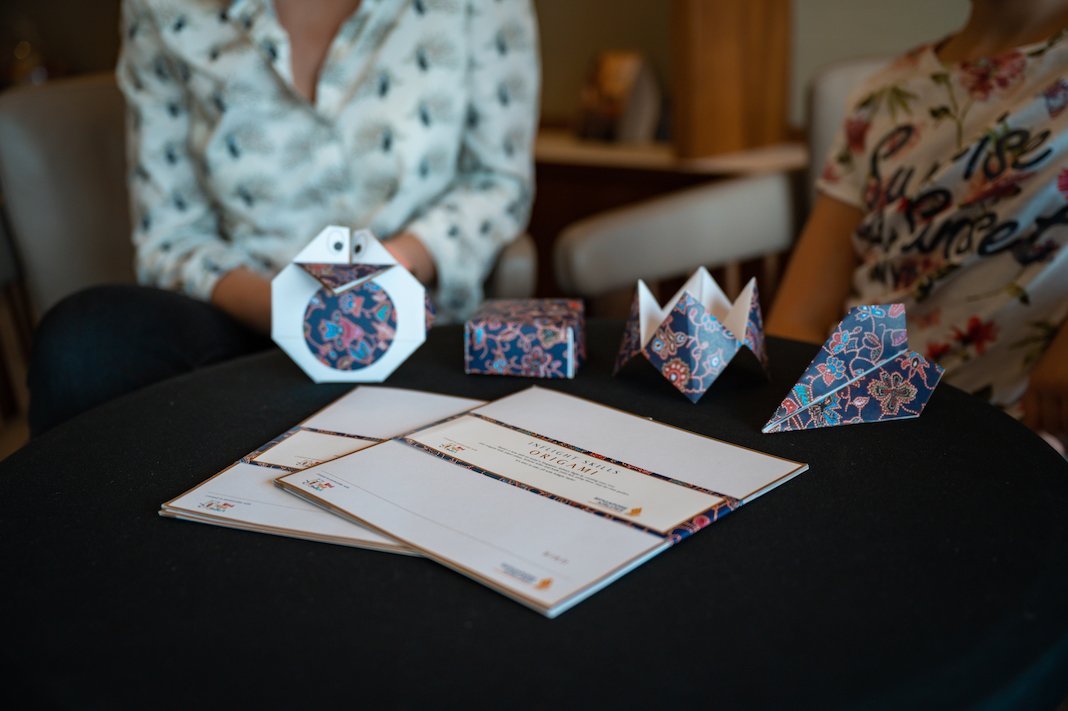 Singapore Airlines - Design of First Class Origami project