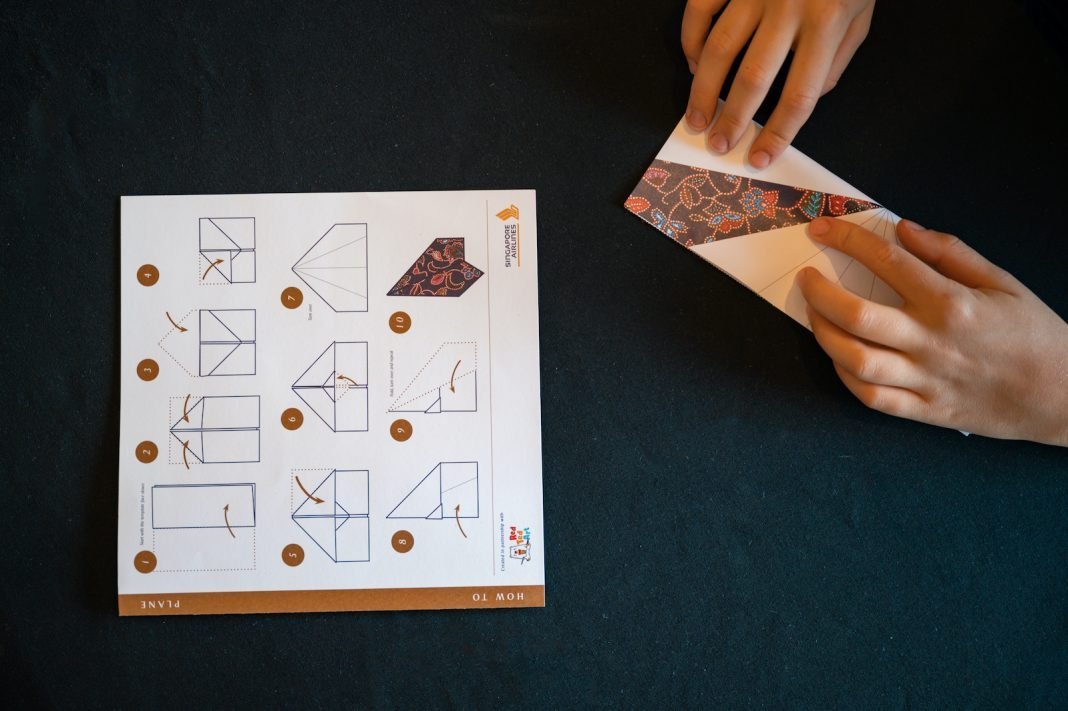 Singapore Airlines - Design of First Class Origami project