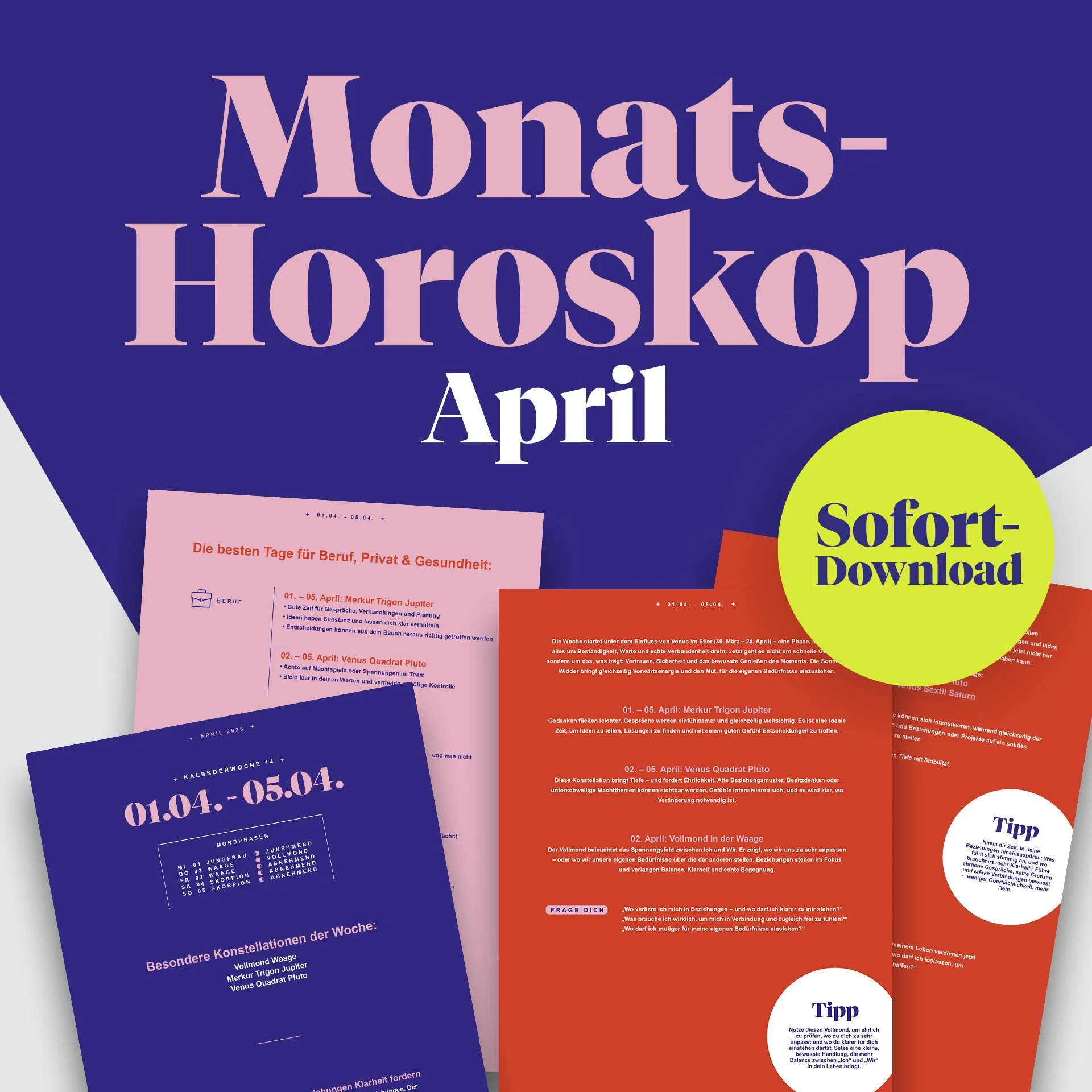 Monatshoroskop April