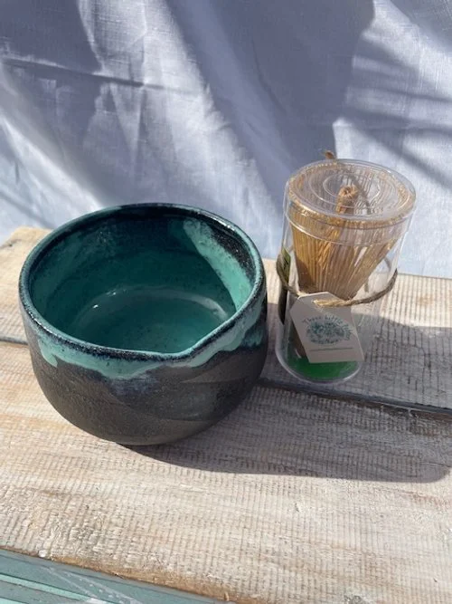 Chawan Matcha Bowl with whisk