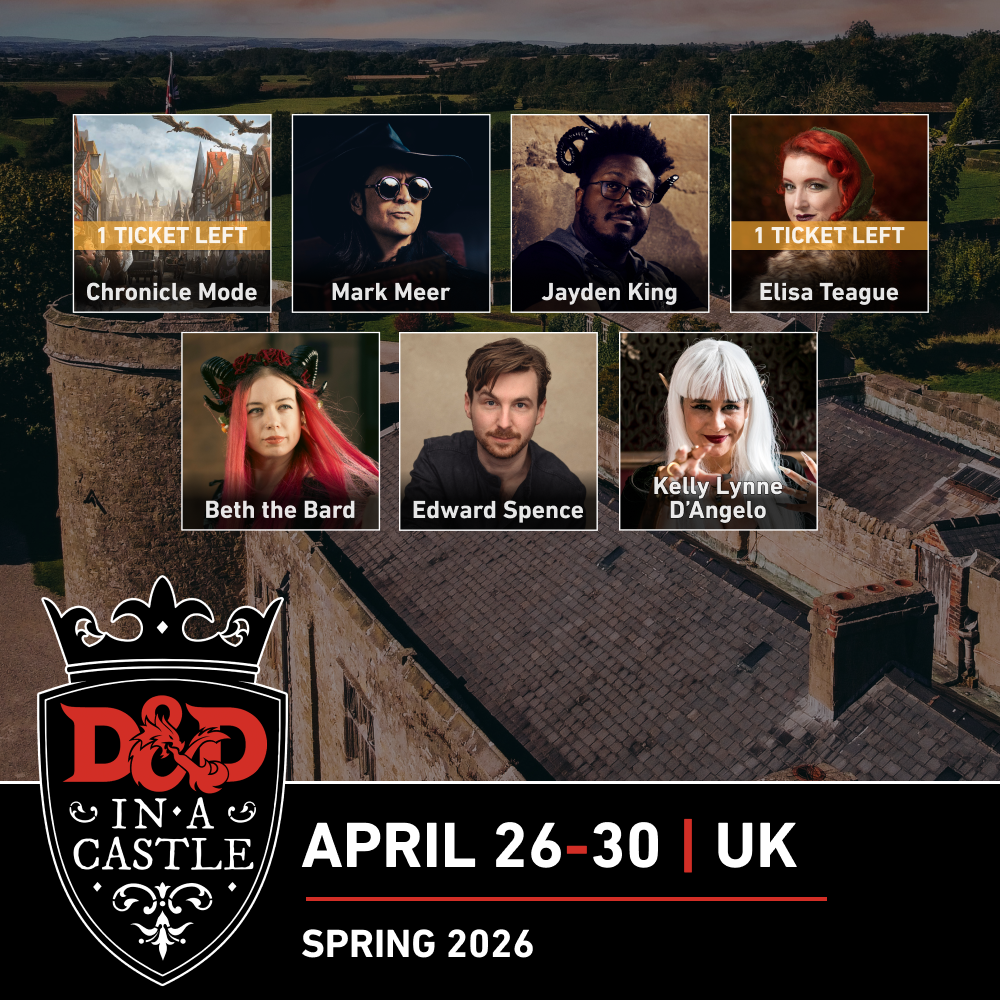 D&D in a Castle, Darlington UK