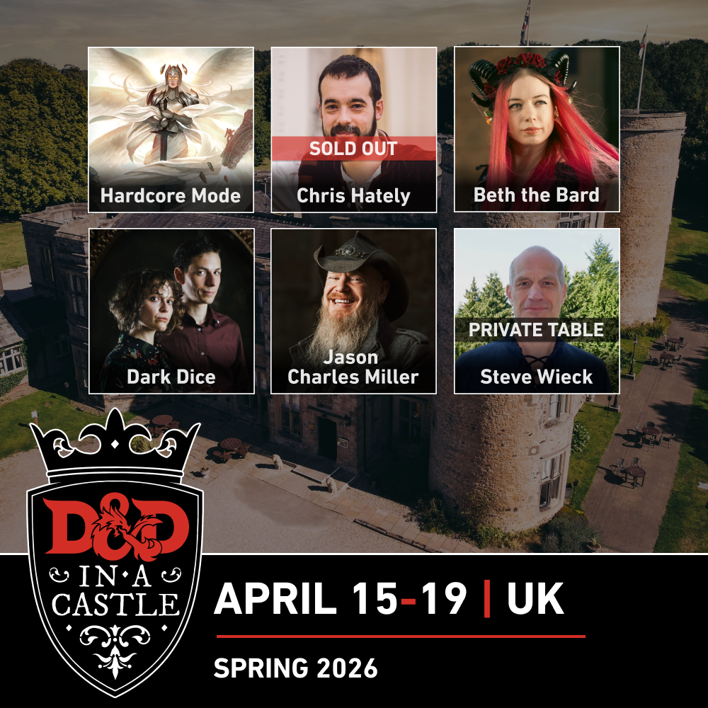 D&D in a Castle, Darlington UK
