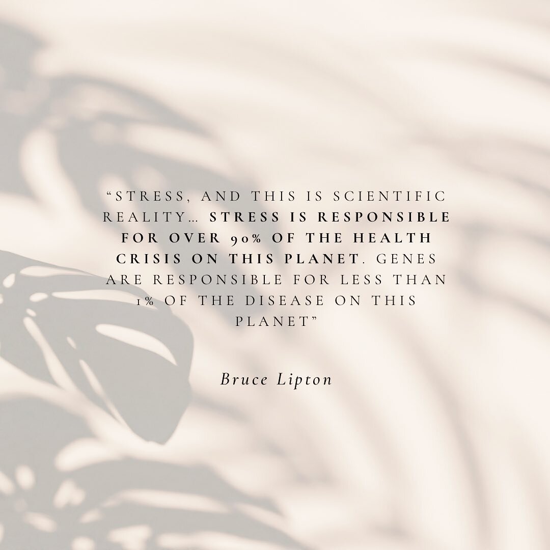 It&rsquo;s not about our DNA as much as it&rsquo;s about what&rsquo;s in our subconscious and unconscious mind - our &ldquo;programming&rdquo; as Bruce Lipton calls it. 

&gt;95% of our programming is created between ages 0-7 (we form beliefs about o