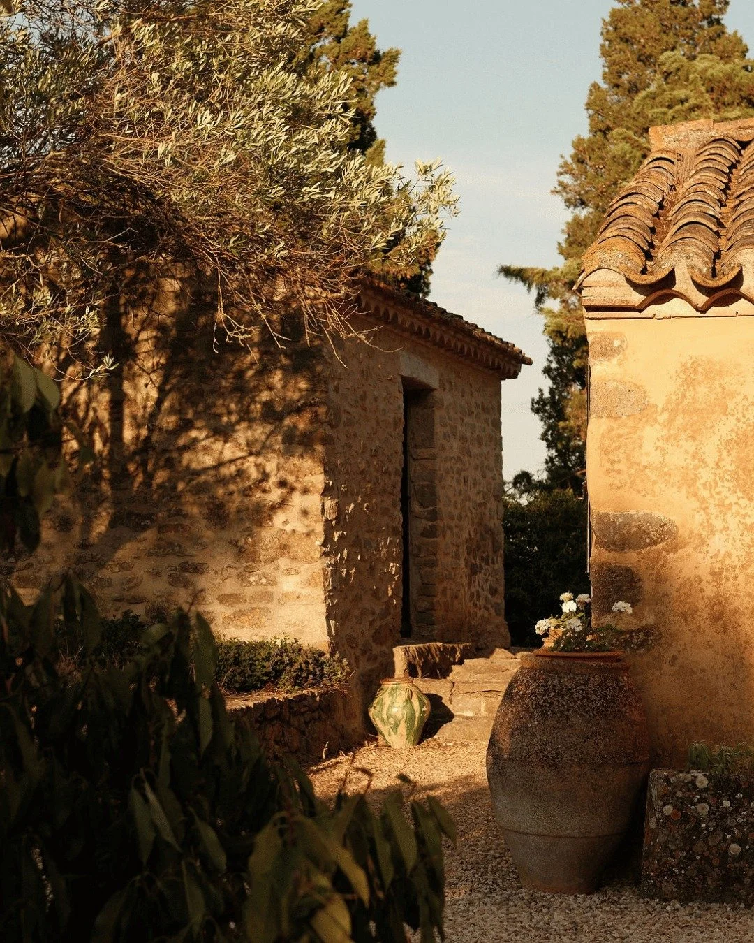 The Bergerie Cottage sits just beside the main house, with its own kitchen, private courtyard and three bedrooms sleeping up to six guests.

For larger stays, it gives part of the group a little space of their own while still being just a few steps f