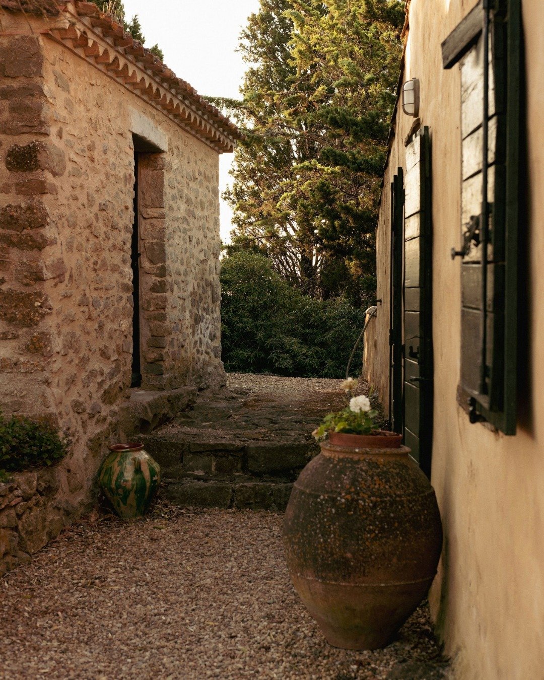 Twenty-two guests, two houses, one stay.

The main house sleeps sixteen across eight bedrooms, with a further six in the adjoining Bergerie; close enough to be part of everything, with a little space of its own.

Explore the accommodation at the link