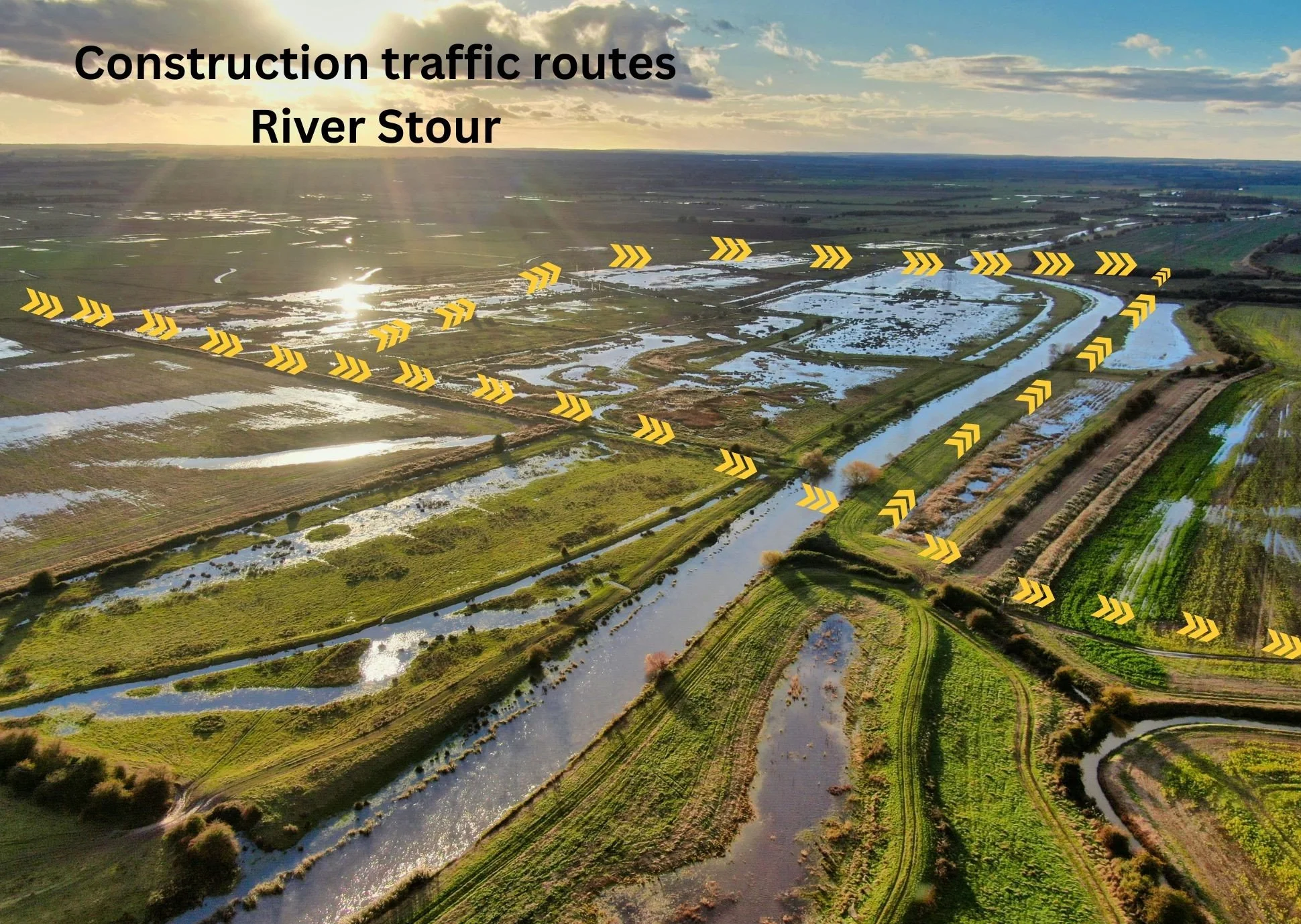 save minster marshes, national grid sea link, marshes, flooded farms, farm damage from infrastructure, floods, wetlands construction, farms ruined, save our farms, no farmers no food