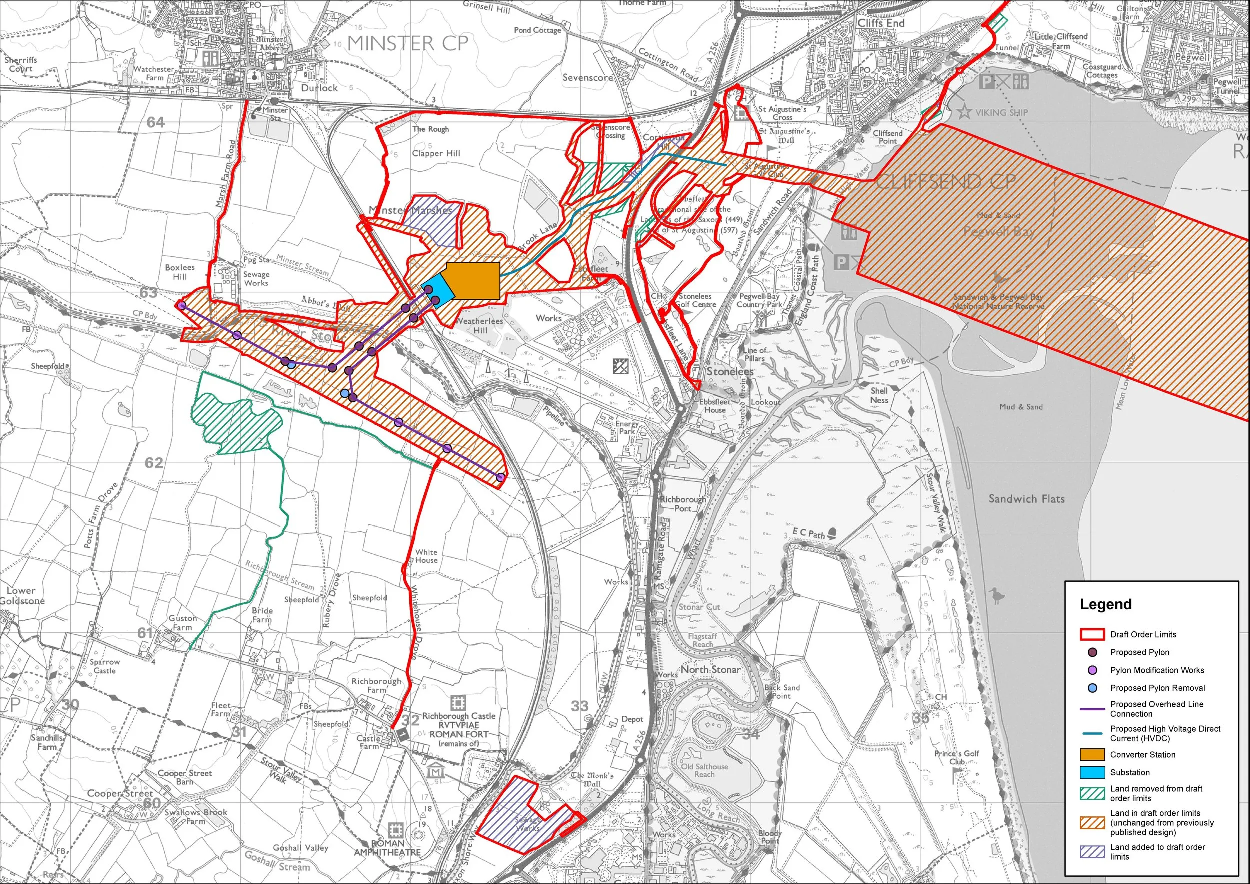 sea link national grid kent