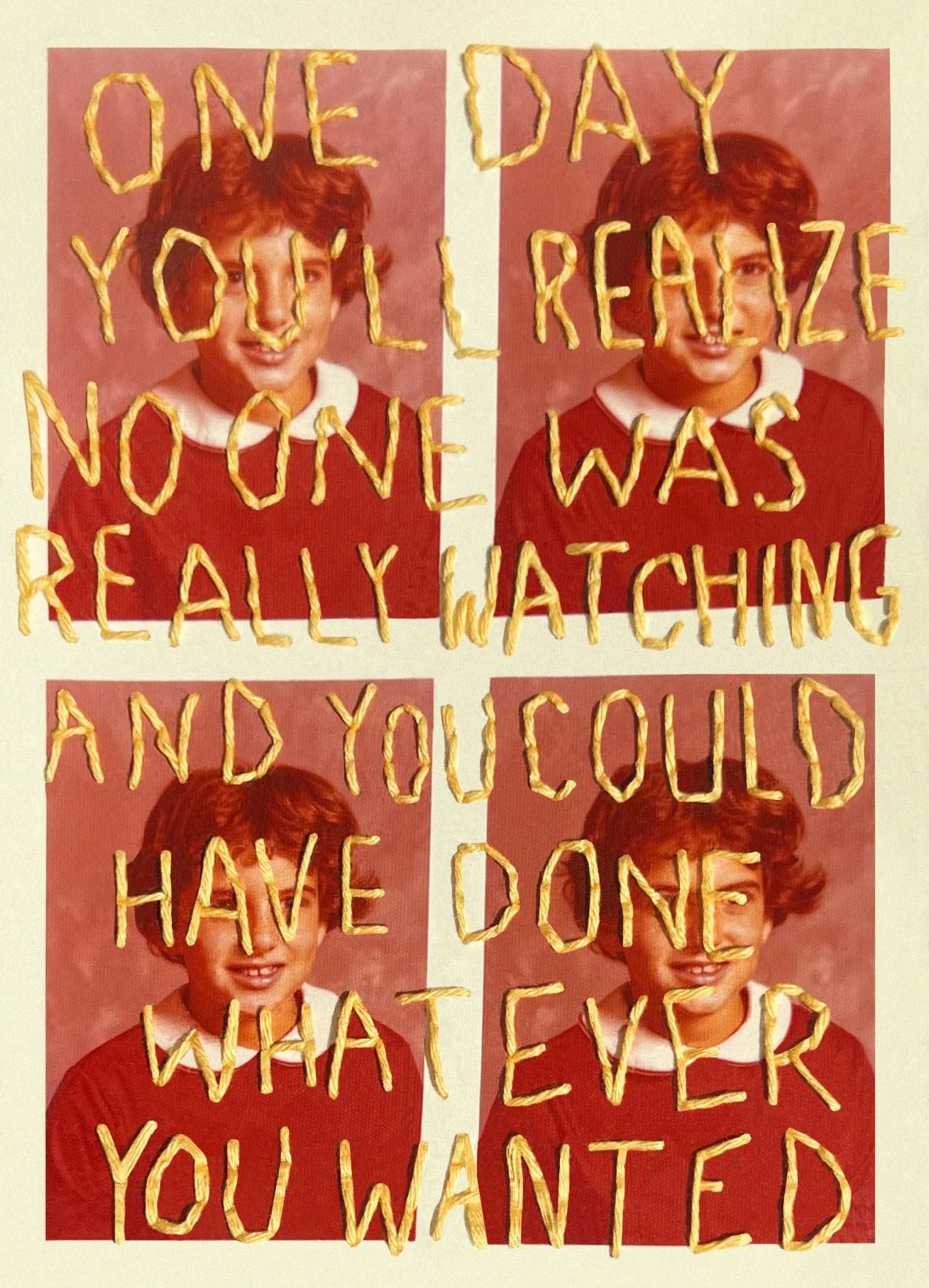 one day you'll realize