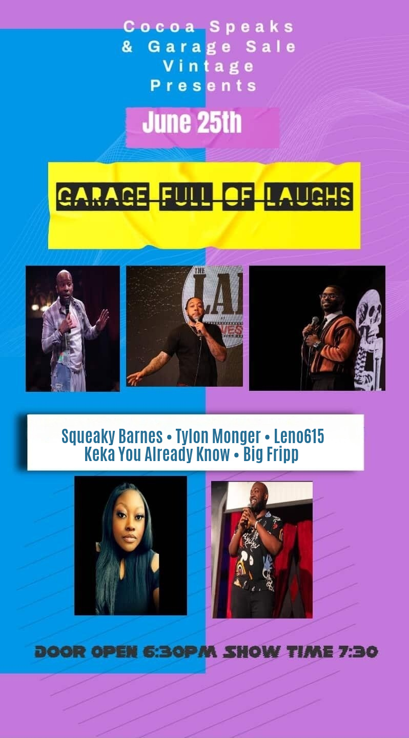 Garage Full of Laughs Showcase