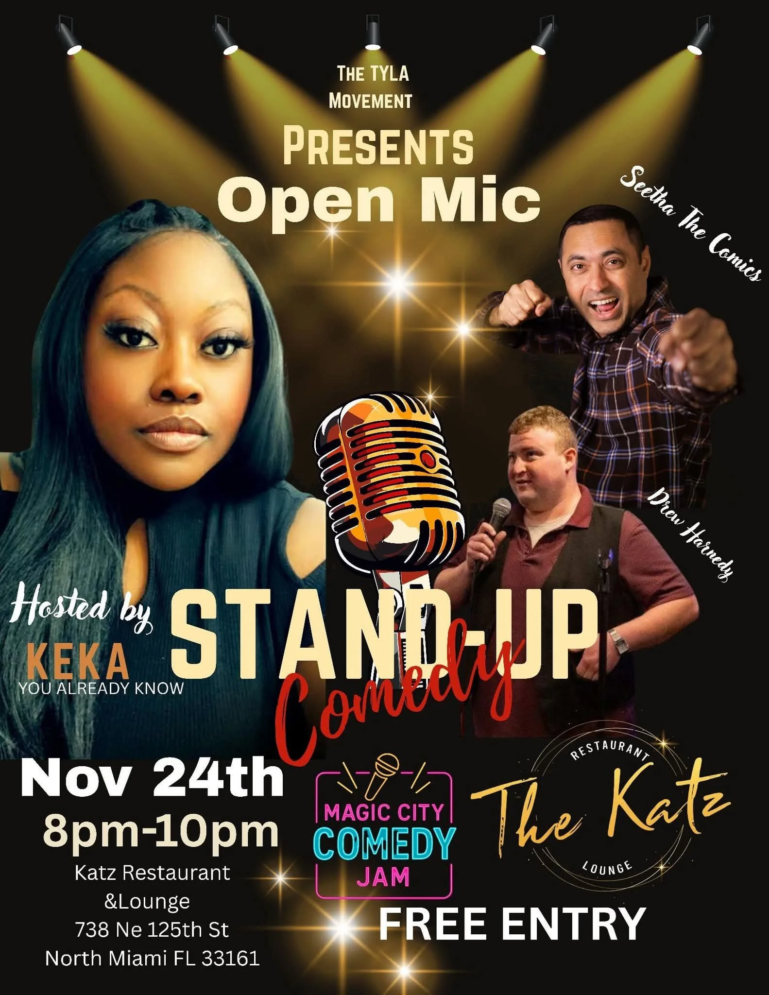 Katz Lounge Open Mic