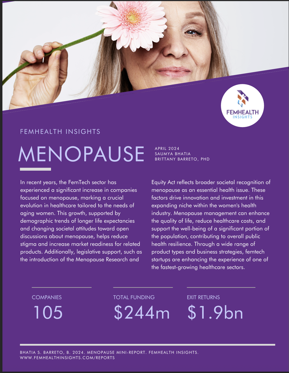 Menopause report