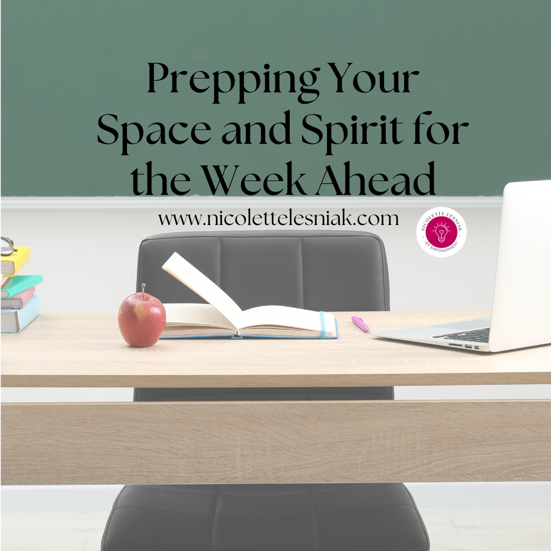 The "Quiet Sunday": Prepping Your Space and Spirit for the Week Ahead