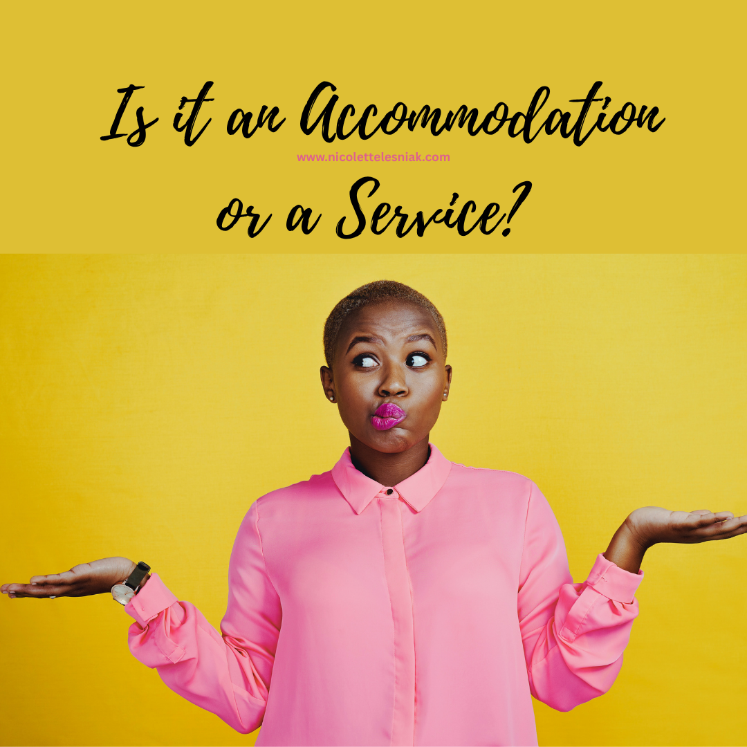 Decision Fork: Accommodation or Service?