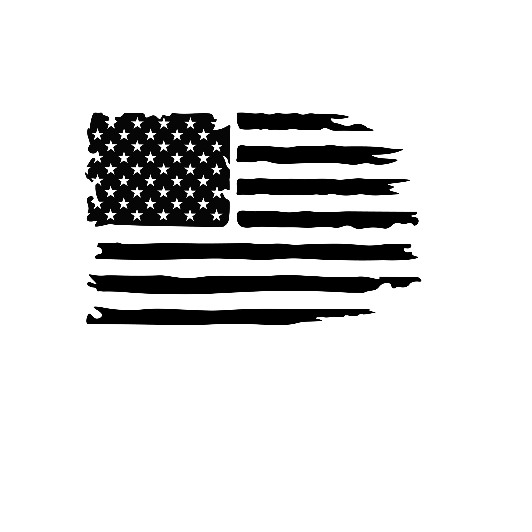 Rustic American Flag UVDTF Sheet