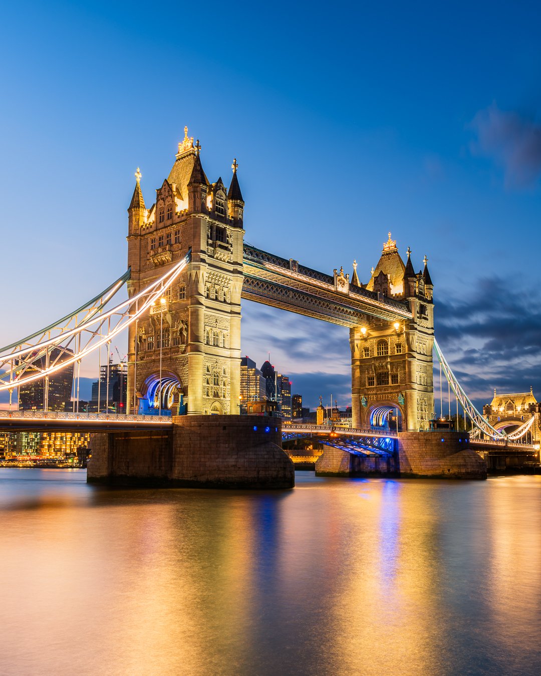 &quot;Tower Bridge is a Grade I listed combined bascule and suspension bridge in London, built between 1886 and 1894, designed by Horace Jones and engineered by John Wolfe Barry with the help of Henry Marc Brunel. It crosses the River Thames close to