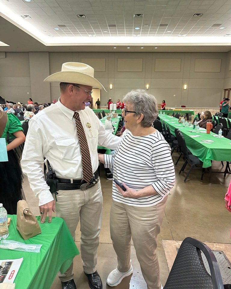 The Montgomery County Fair &amp; Rodeo kicked off today with Senior Day and it's always a special event to be a part of. I enjoyed the many conversations and words of wisdom. Thank you Commissioner Charlie Riley, The Charlie Riley Band, The Montgomer