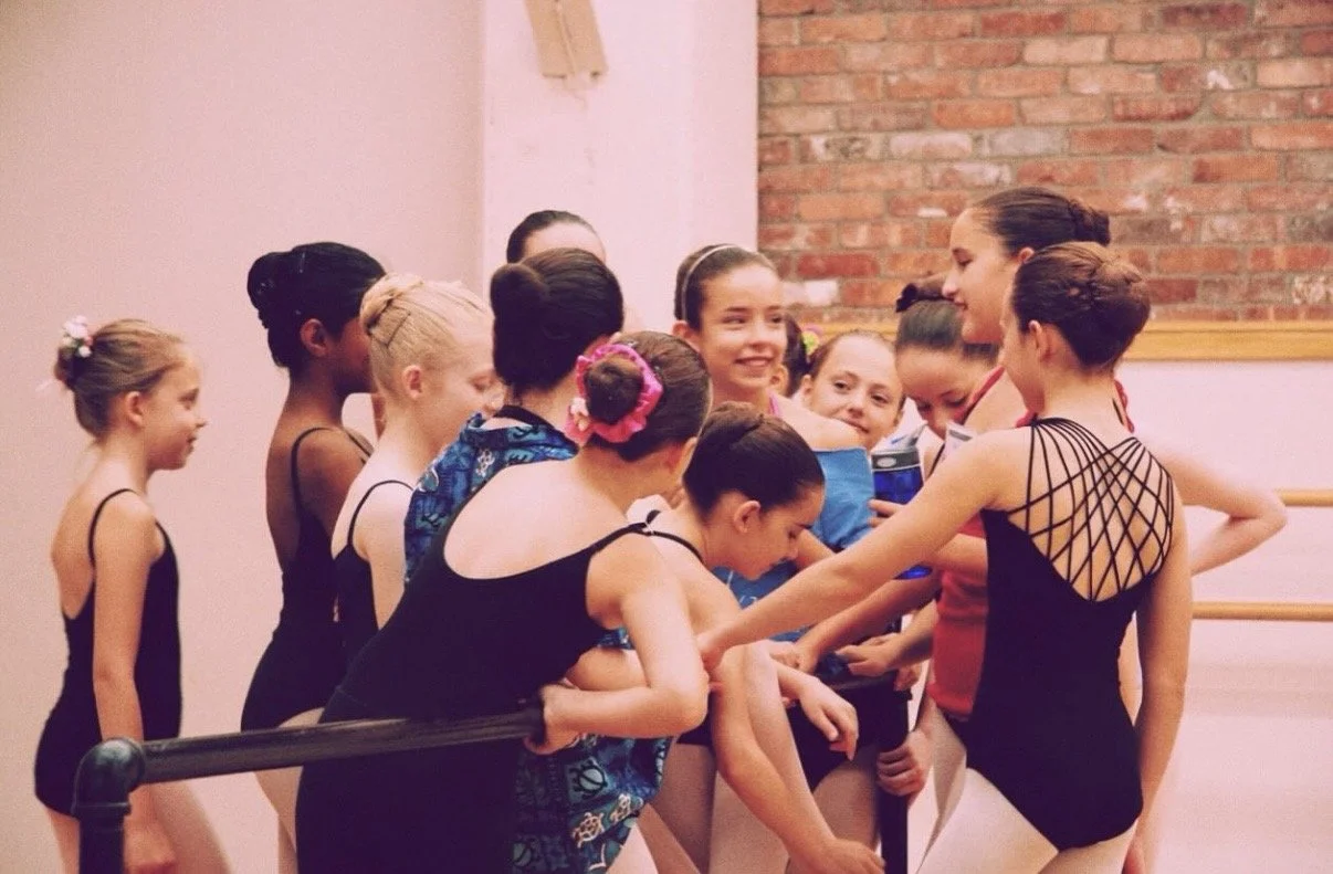 holding court at the ballet barre (2011)