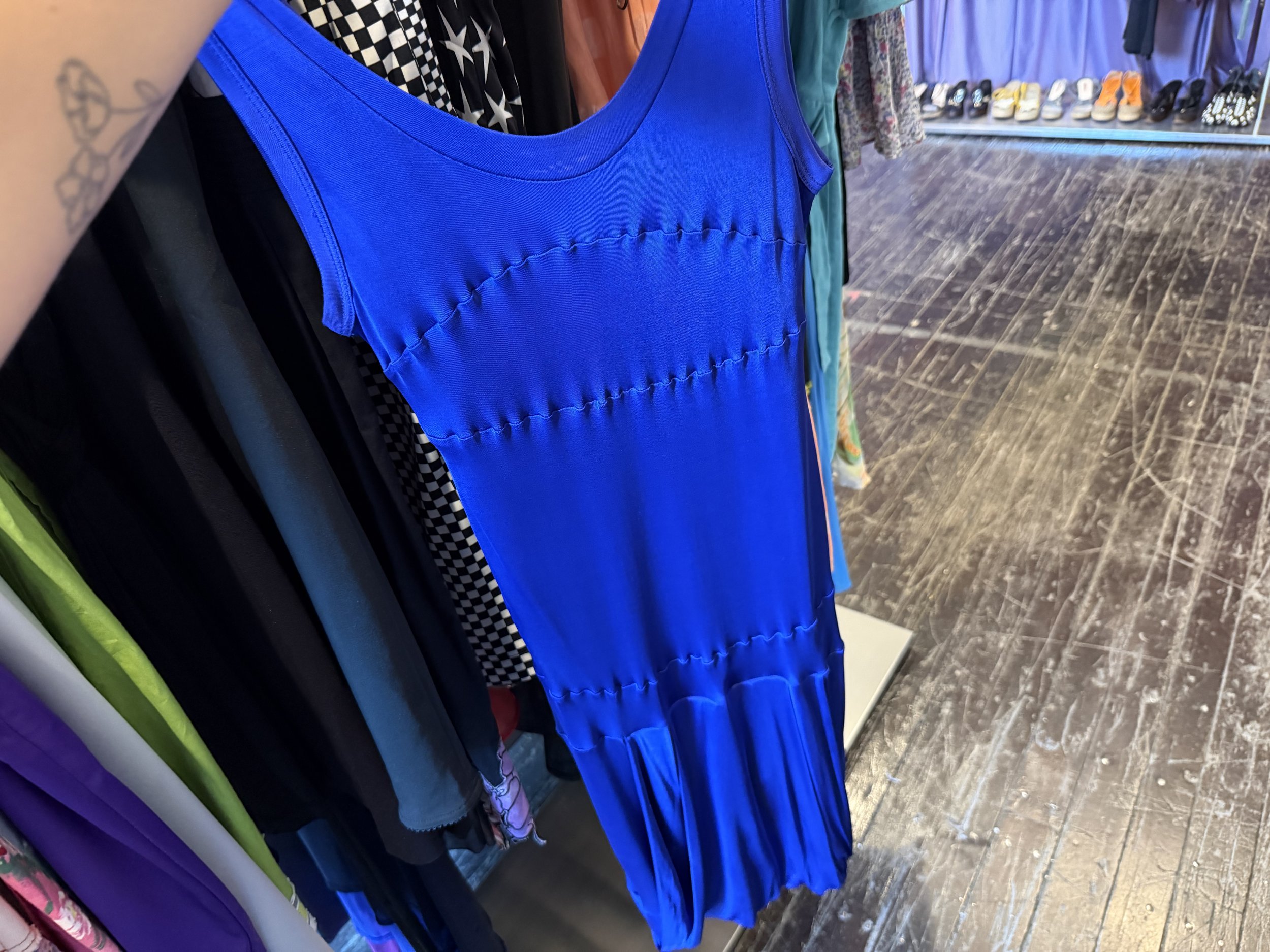 the color of this diesel dress