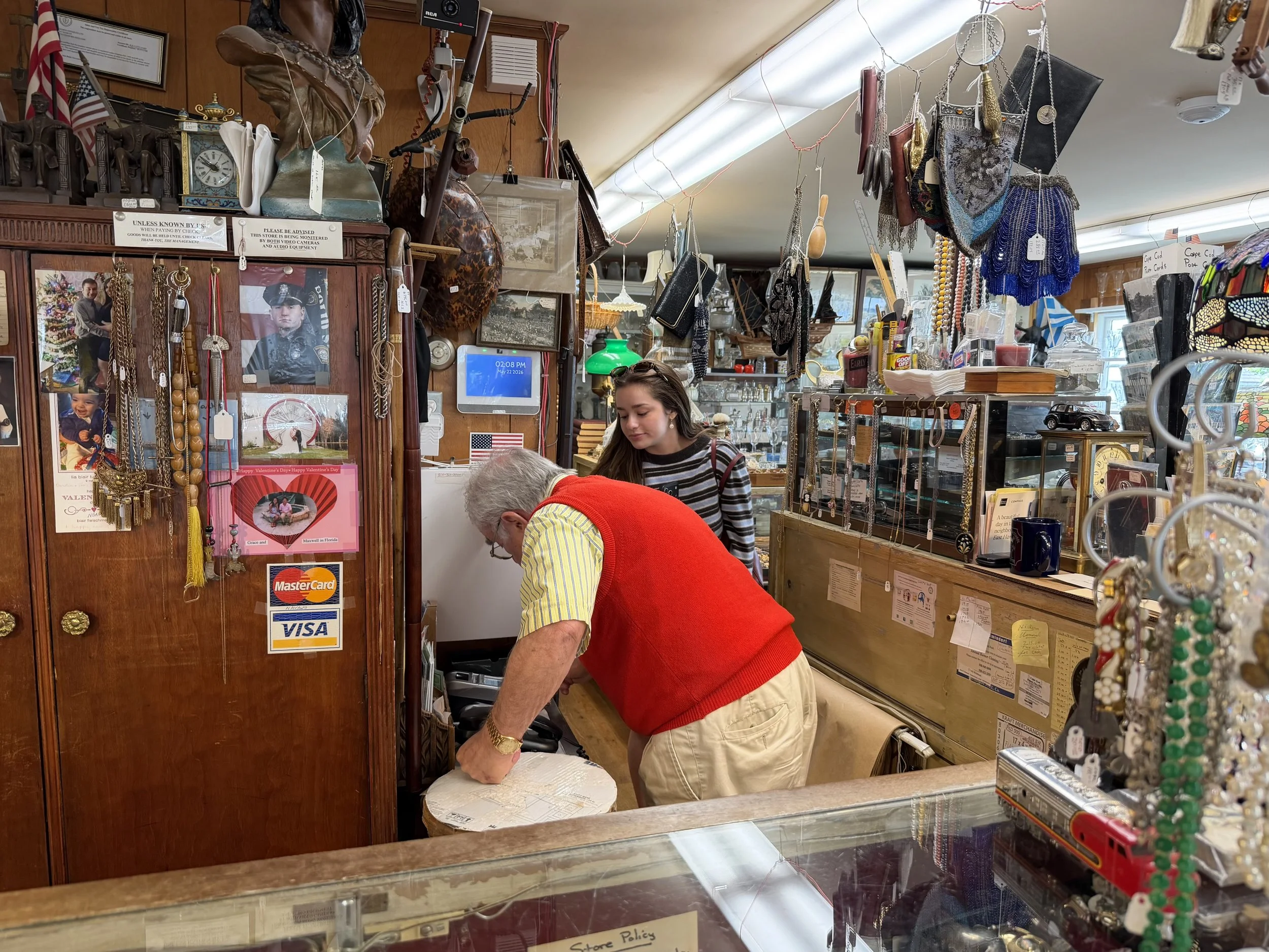 handling shit in the antique store tbh