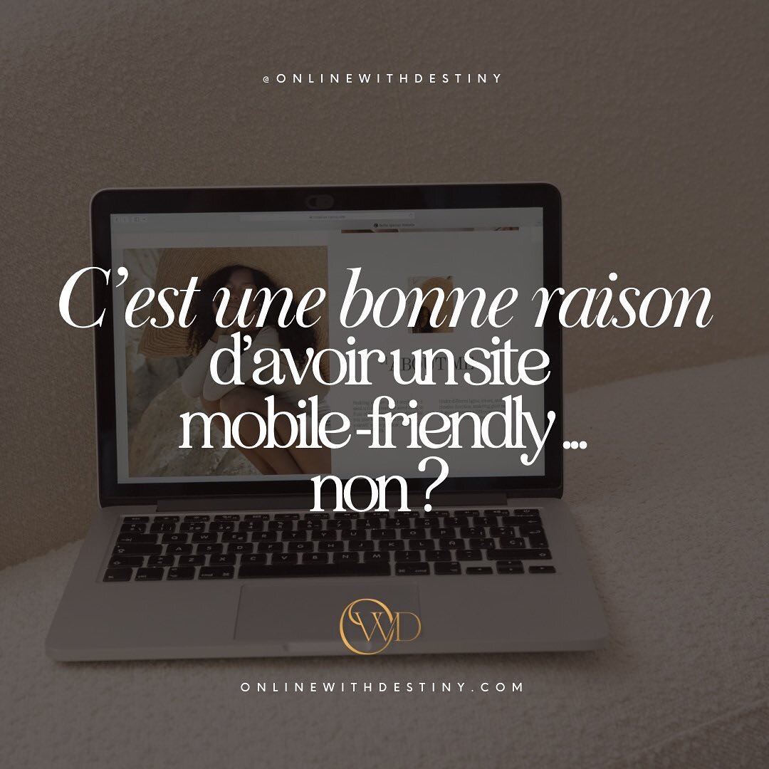 En 2022, plus de 38 % des achats en ligne ont &eacute;t&eacute; faits &agrave; partir d'un t&eacute;l&eacute;phone mobile, enregistrant une hausse de 4,1 % en comparaison &agrave; l'ann&eacute;e pr&eacute;c&eacute;dente.

📱💫 Rendez votre site web i