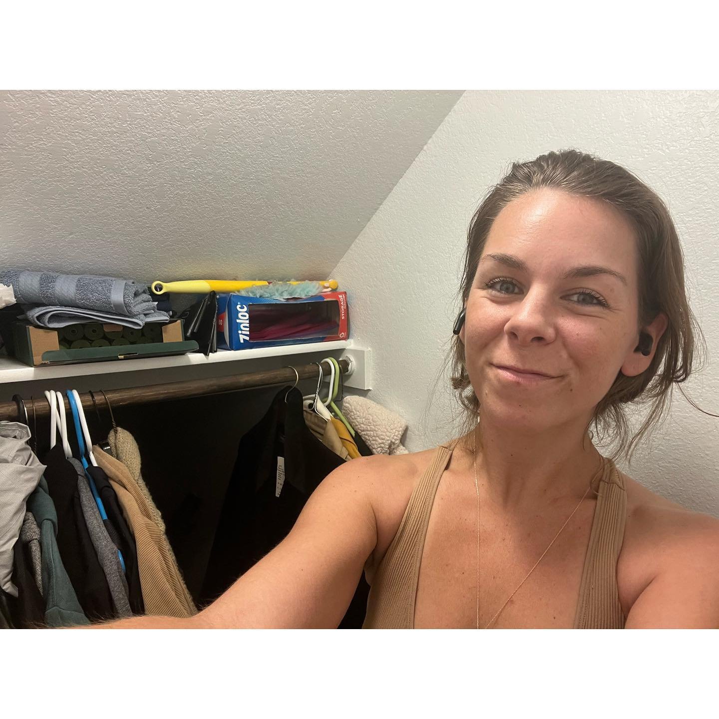 Where did you sing before you had your own studio or setup? 😆 I alternate between the downstairs coat closet or my daughters play closet. #dowhatyougottado 

#atxmusic #austinmusician #singersongwriter #atxsinger #austinsinger #musiccover