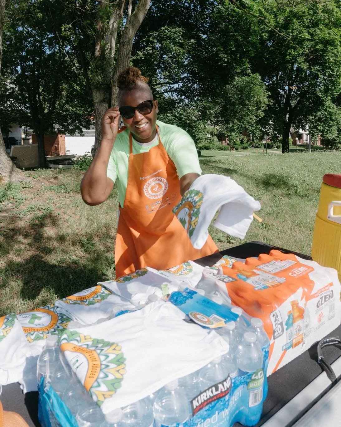 Let&rsquo;s talk about our CEO! 

Our founder, Donna Coulter, leads by example showing that building community starts with rolling up your sleeves.  As a true servant leader, her passion and presence inspire every volunteer to give their best, knowin