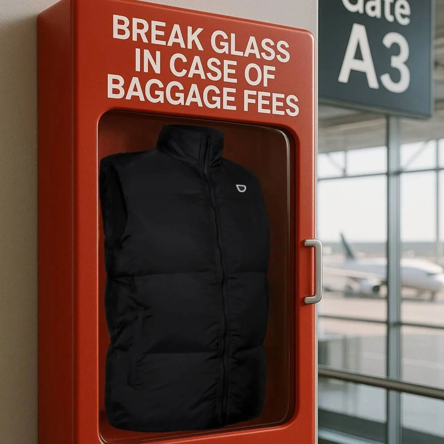 We are thinking about installing these at gate lounges. When was the last time you were charged extra before boarding?