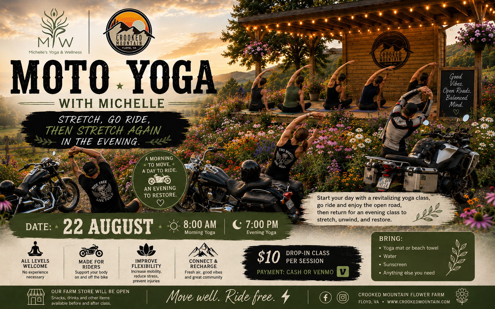 Moto Yoga - 22 August 
