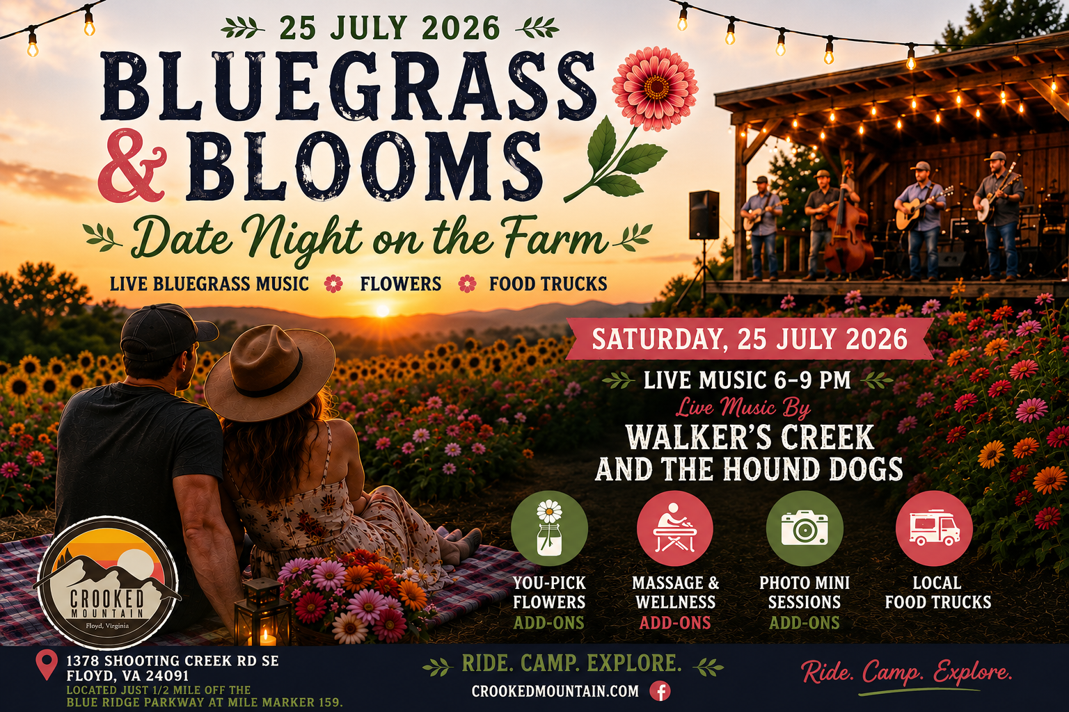 Bluegrass & Blooms   July 25th 2026