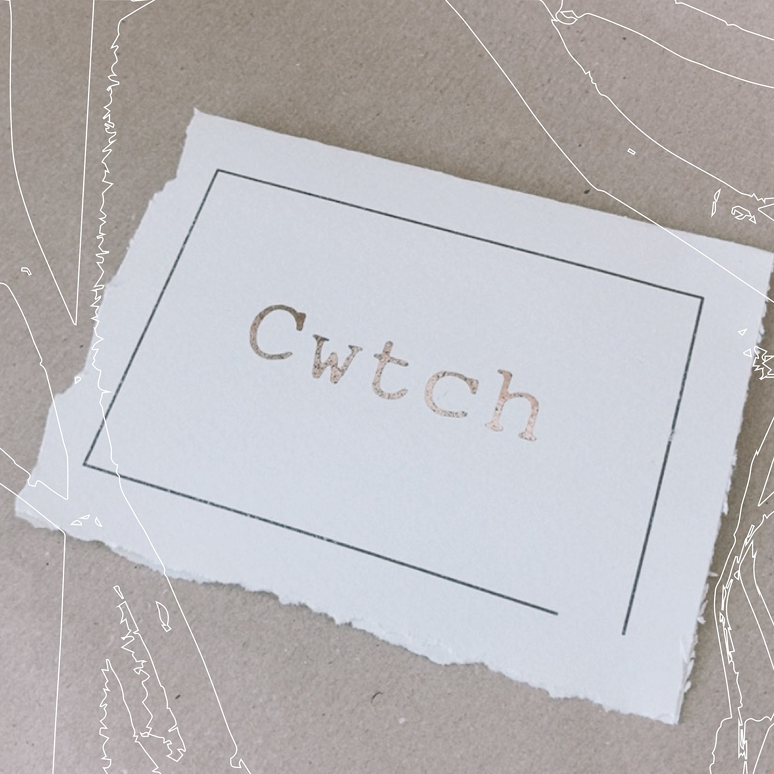 Cwtch Card w/Envelope