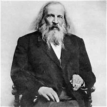 Russian chemist Dmitri Mendeleev.