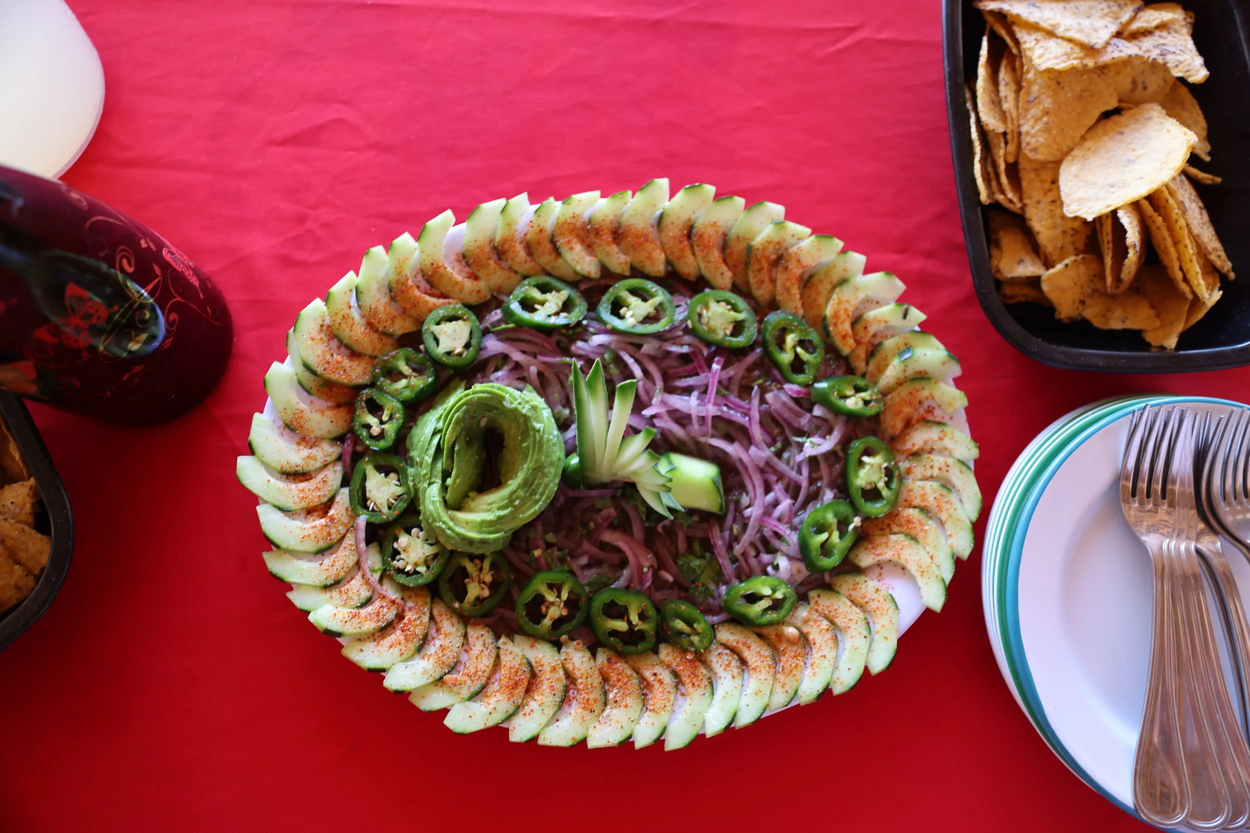 A colorful Mexican-style local meal in Loreto, Baja California Sur, Mexico, enjoyed during a pristine coastal adventure with Baja Adventures