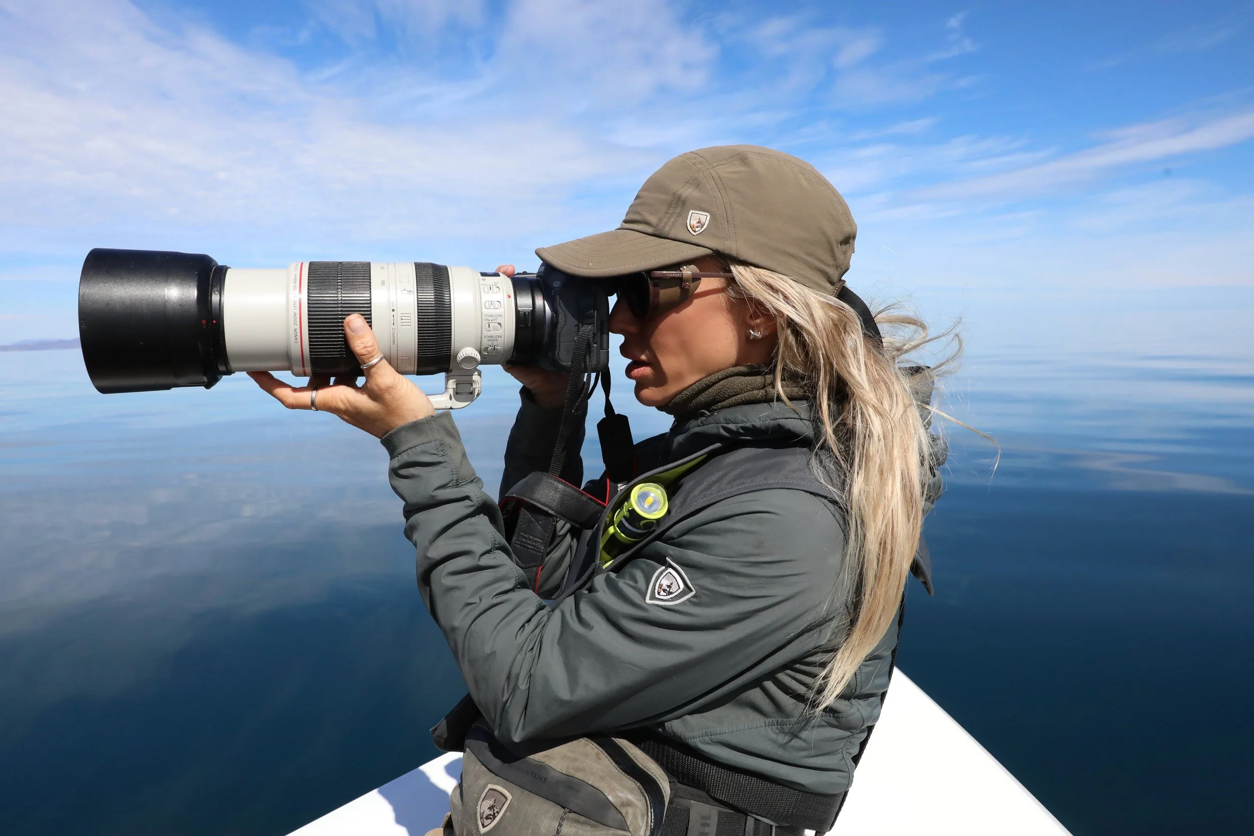 Photographer at Baja Adventures, Regina Domingo