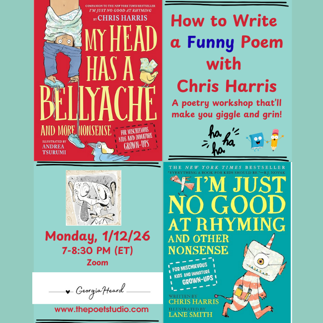 How To Write a Funny Poem with Chris Harris (Early Bird Sale!)