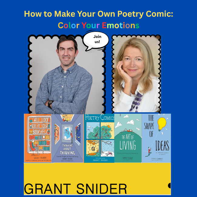 Make Your Own Poetry Comics with Grant Snider: Color Your Emotions (Early Bird Sale!)
