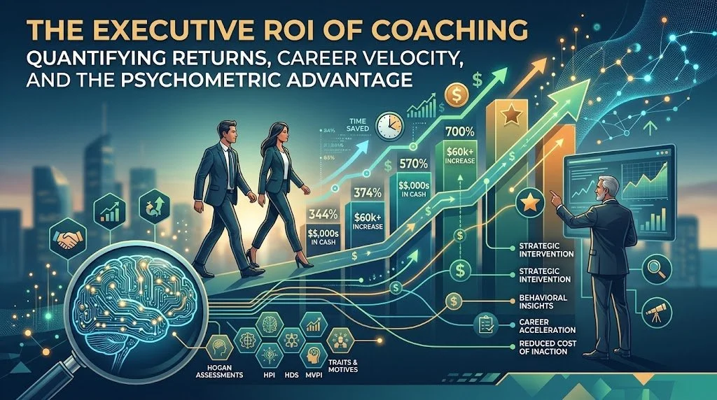 The Executive ROI of Coaching: Quantifying Returns, Career Velocity, and the Psychometric Advantage