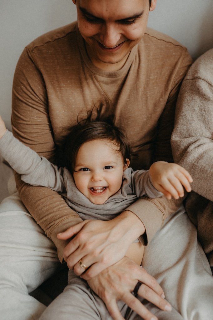 Newborn pictures in Cleveland, Ohio studio.