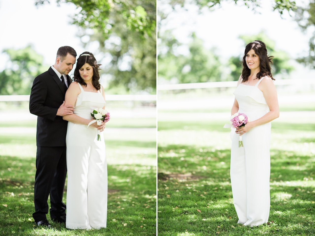 Captivating Couple Portrait: Lakewood Park Wedding