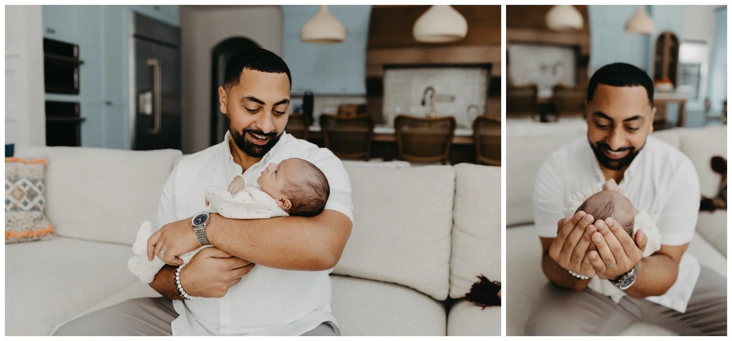 Cleveland newborn lifestyle photoshoot