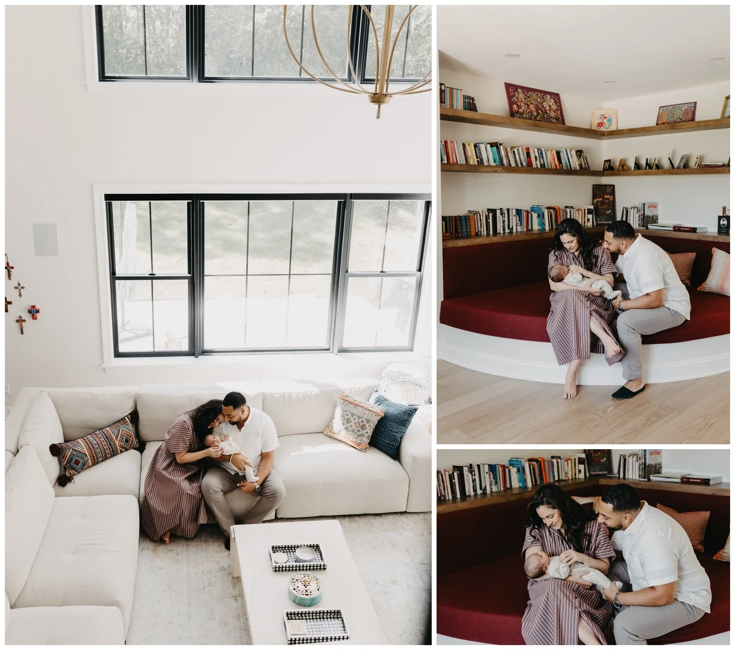 Cleveland, newborn photography lifestyle photoshoot