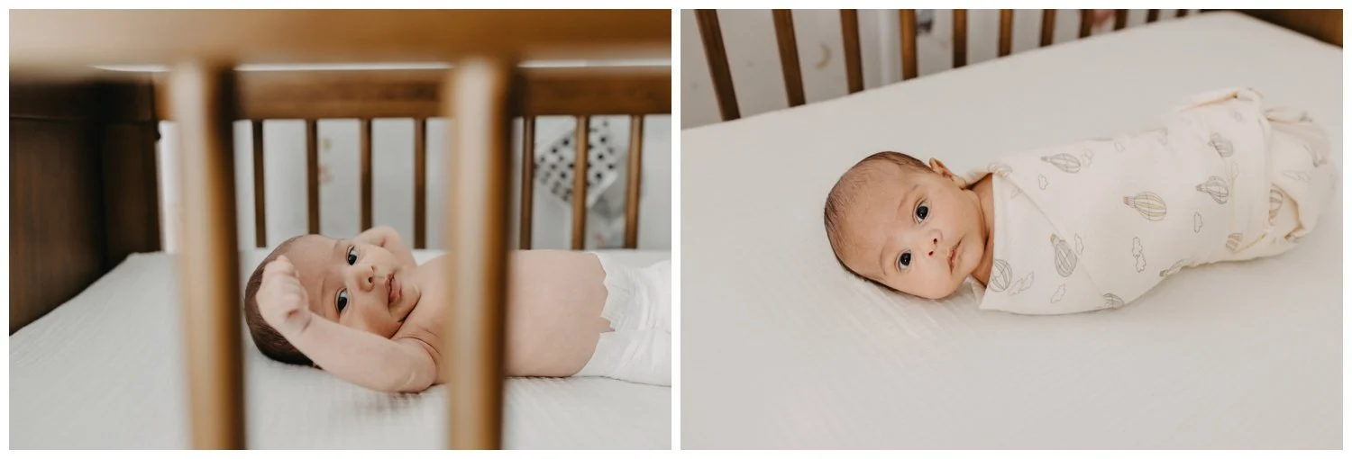 Lifestyle newborn shoot in Cleveland, Ohio 