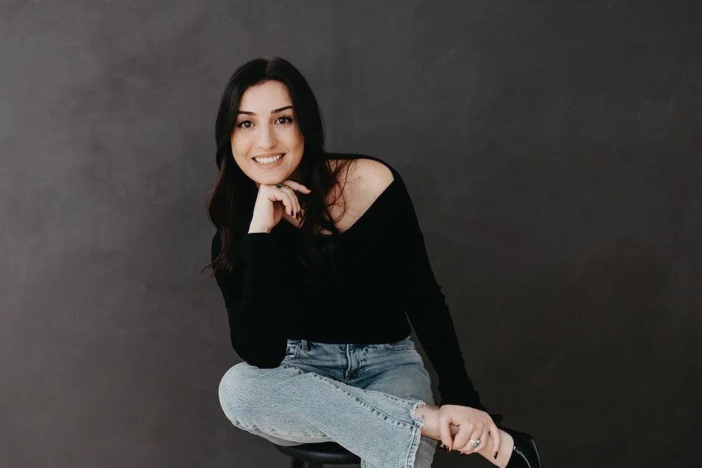 Portrait photographer in Cleveland, Ohio specializing in modern headshots. 