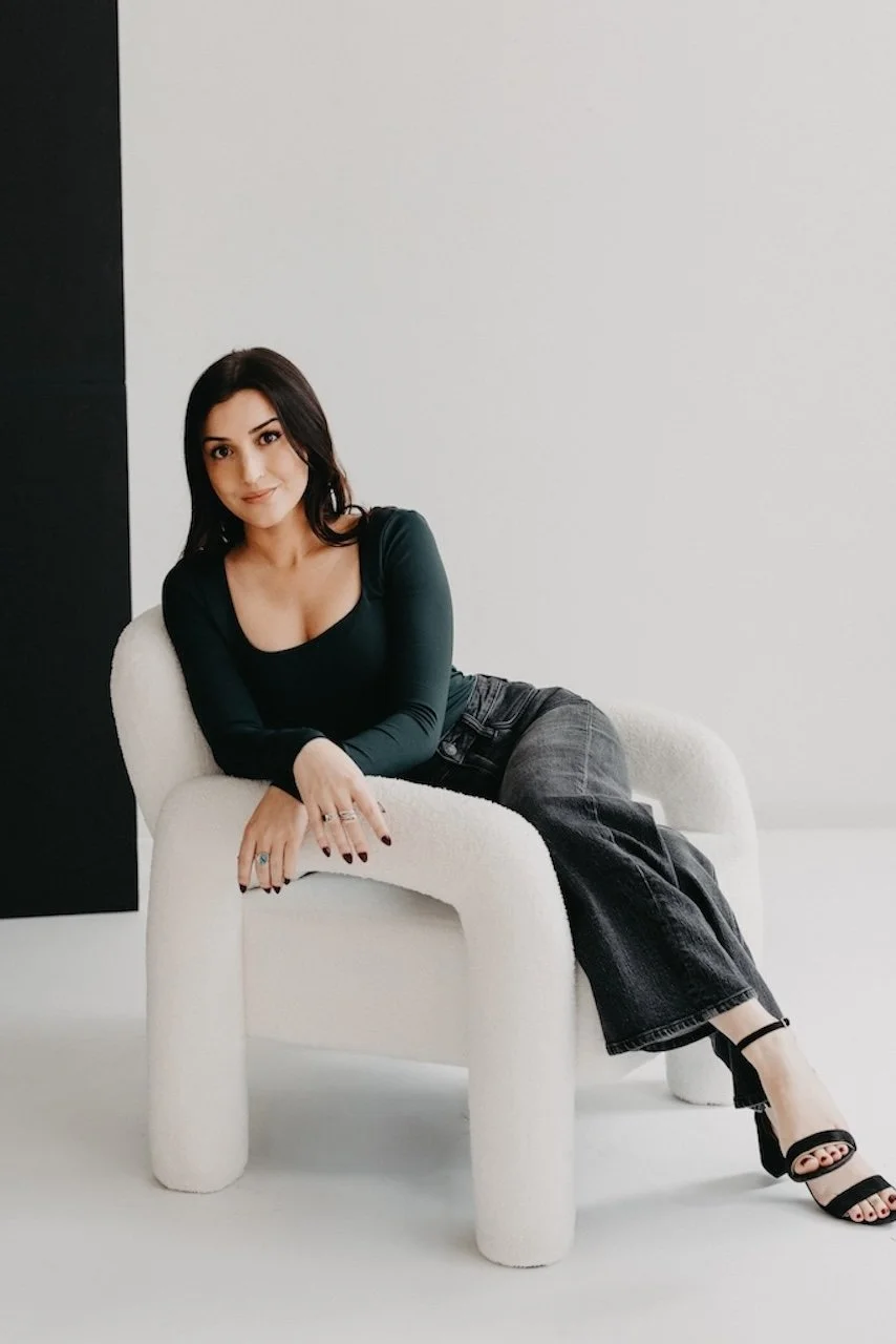 Cleveland, Ohio Photographer for podcast owner creatives in studio